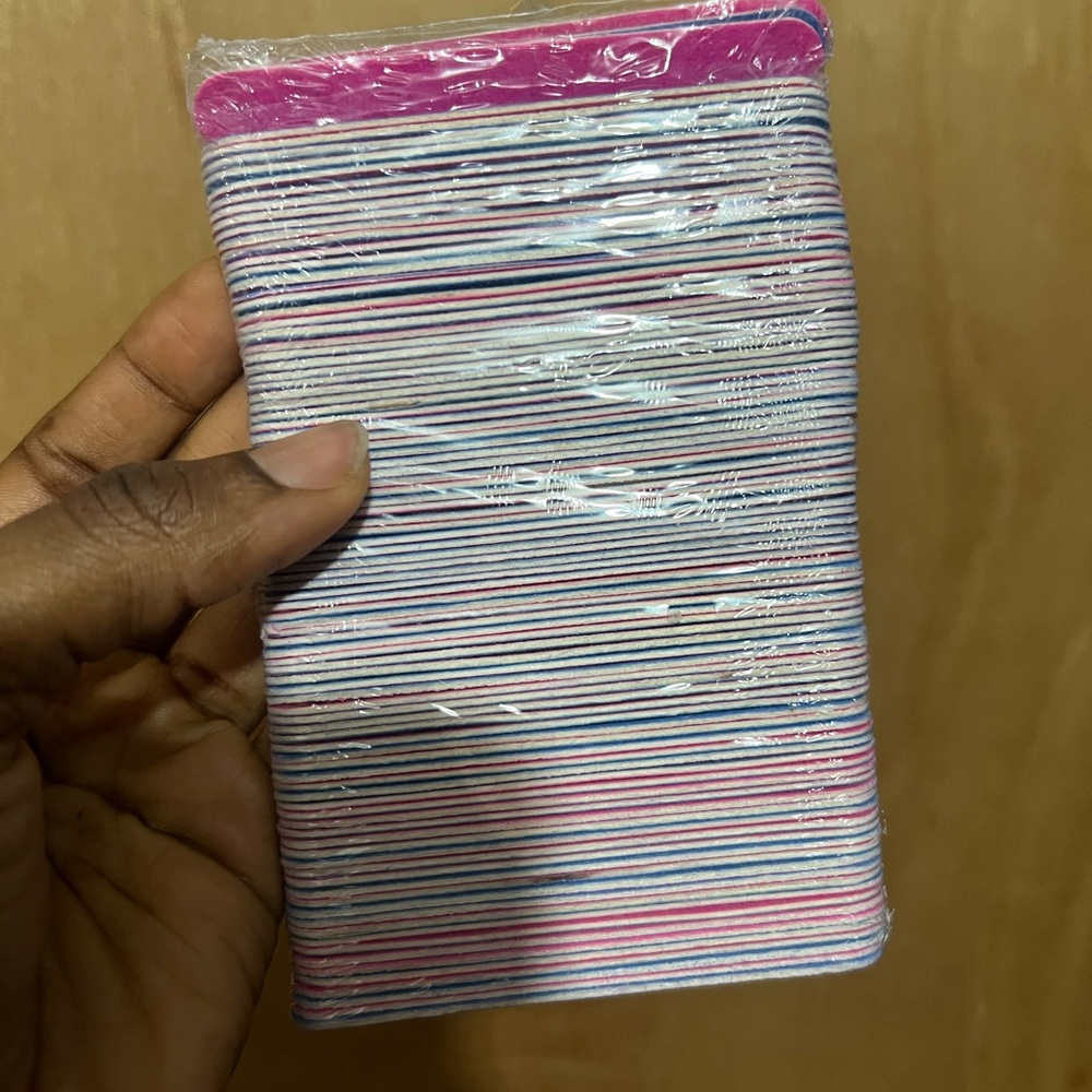 Blue Pink Nail Files